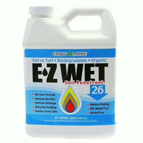 Grow More® E-Z Wet Soil Penetrant 26 - 32oz (1qt) Capacity - Ready-to-Use Spray