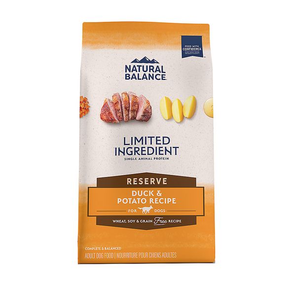 Natural Balance Limited Ingredient Diets Adult Dry Dog Food - Duck & Potato - 22lbs