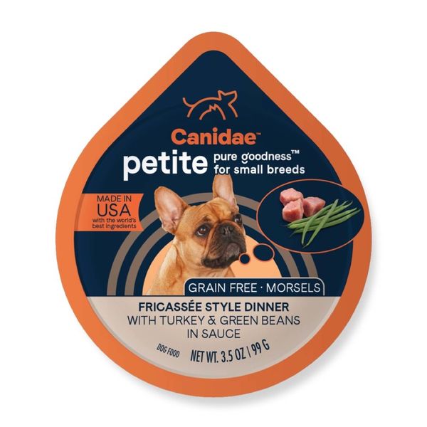 CANIDAE PURE Goodness Petite Small Breed Grain-Free Canned Dog Food Turkey & Green Beans - 3.5oz
