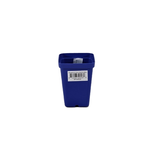 Sunpack Square Pot - 2.5in - Blue