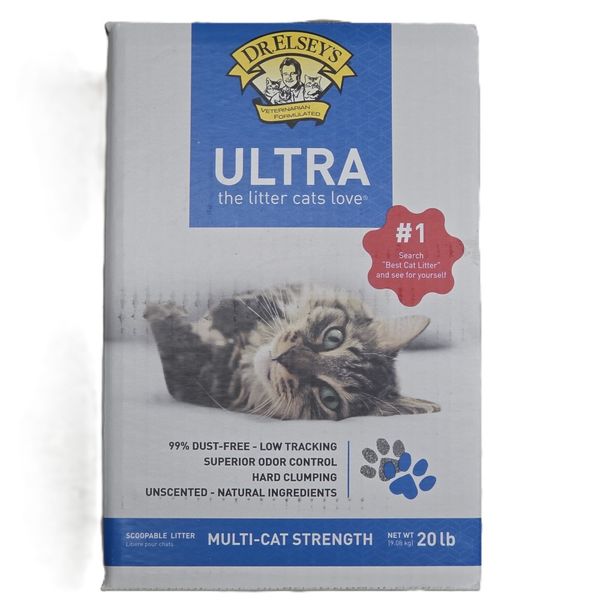 Dr. Elsey's Ultra Scented Scoopable Cat Litter 20lb
