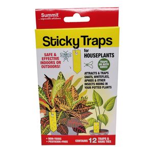 Summit&reg; Sticky Traps for Your Houseplants
