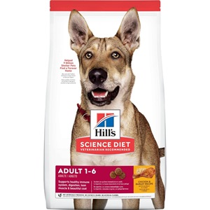 Hill's Science Diet Adult Chicken & Barley Recipe Dog Food - 35lbs