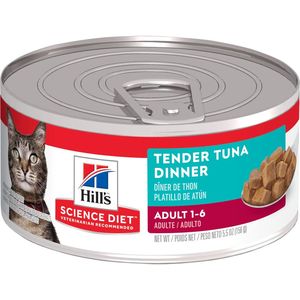 5.5 oz Science Diet Adult Tender Tuna Dinner