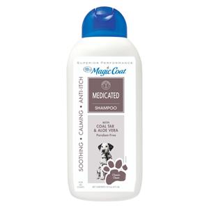  Four Paws Magic Coat Medicated Dog Shampoo for Skin Allergies Medicated Dog Shampoo - 16 oz
