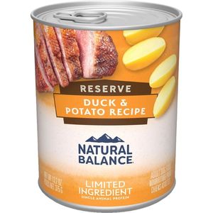 13 oz  Natural Balance L.I.D. Duck & Potato Formu