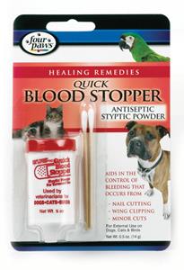  Four Paws Antiseptic Pet Blood Stopper Powder for Dogs, Cats, and Birds - 0.5 oz