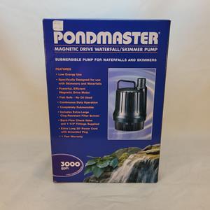 Danner Pondmaster Magnetic Drive Waterfall/Skimmer Water Pump - 3000GPH