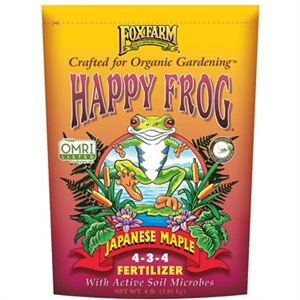 FoxFarm® Happy Frog® Japanese Maple Fertilizer 4-3-4 - 4lb - OMRI Listed®