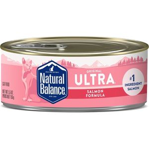 Natural Balance Ultra Premium Salmon Formula Canned Cat Food - 5.5oz