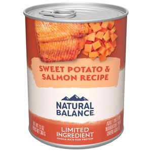 13 oz Natural Balance L.I.D. Fish & Sweet Potato 