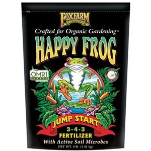FoxFarm® Happy Frog® Jump Start Fertilizer 3-4-3 - 4lb - OMRI Listed®