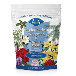  Lilly Miller Rhododendron Evergreen & Azalea Food 10-5-4 - 4 lb