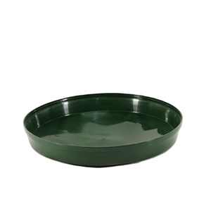 HC Companies® Grower Saucers - 10in - Round - Green