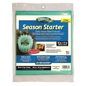Gardeneer by Dalen® Season Starter Early Season Plant Protector - 3pk - 18in x 17in