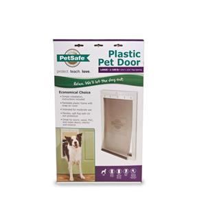 PetSafe Plastic Pet Door White - LG