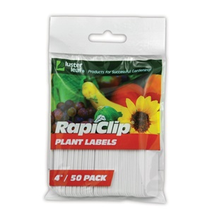 Luster Leaf® Rapiclip® Plastic Plant Labels - 50pk - 4in
