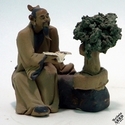 Washington Pottery Bonsai 2" Mud Man WithTree