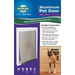 PetSafe Freedom Aluminum Pet Door White - LG