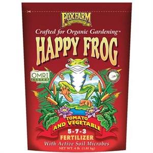 FoxFarm® Happy Frog® Tomato & Vegetable Fertilizer 5-7-3 - 4lb - OMRI Listed®