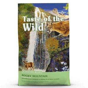 Taste of the Wild® Rocky Mountain® Roasted Venison and Smoked Salmon Feline Recipe - 5 Lbs