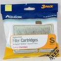 Aqueon Bow Aquarium Filter Cartridge Small - 3 Pac