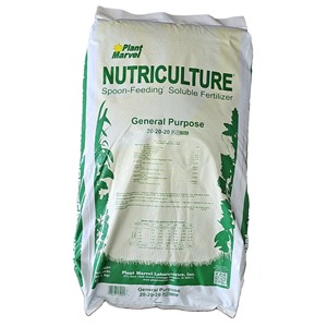 Plant Marvel NutriCulture 20-20-20 General Purpose - 25lbs
