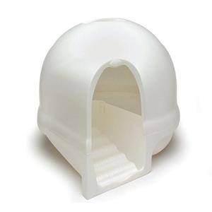  Booda Dome Cleanstep Cat Litter Box Pearl White - LG