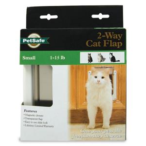PetSafe Lockable Cat Flap White - Grey