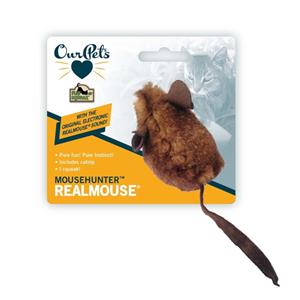 OurPets Mouse Hunter Cat Toy Chocolate - One Size
