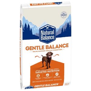 Natural Balance Targeted Nutrition Gentle Balance Chicken, Barley, & Salmon Meal Dry Dog Food - 26lb