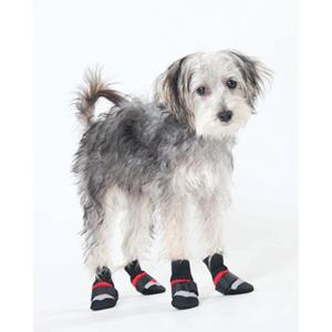 Fashion Pet Extreme All Weather Boots Red/Black - MD