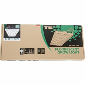 Agrobrite T5 6 Tube Fixture with Bulbs