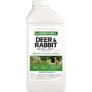 Liquid Fence 40 oz Deer & Rabbit Repellent Concent
