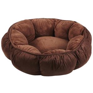 Aspen Puffy Round Pet Bed (Assorted Colors) - 18 in