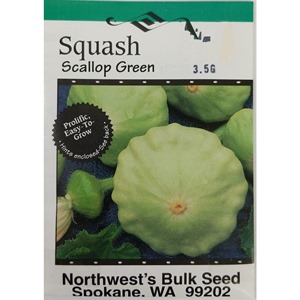 3.5gr Squash Green Scallop