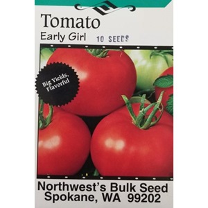 10seeds Tomato Early Girl Hybrid