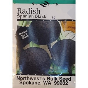 7gr Spanish Black Radish