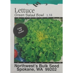 3.5gr Lettuce Green Salad Bowl
