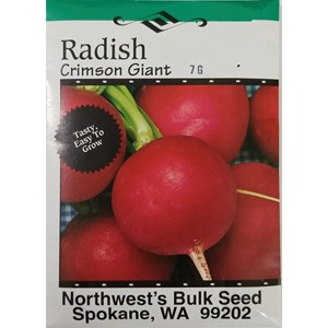 7gr Radish Crimson Giant