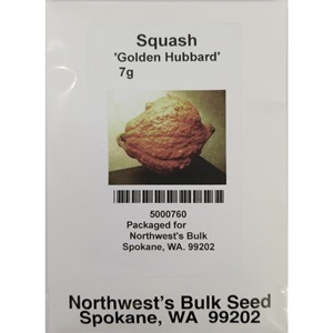 7gr Squash Gold Hubbard
