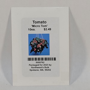 10 Seed Tomato Micro Tom
