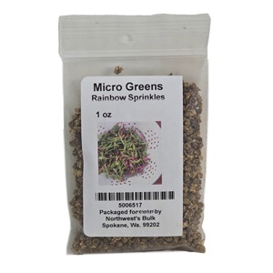 Northwest Seed & Pet Micro Greens Rainbow Sprinkles - 1oz