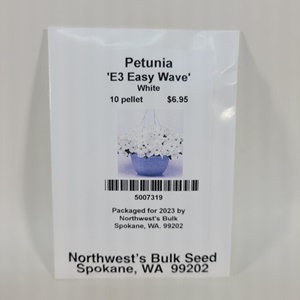 10ea Petunia E3 Easy Wave White