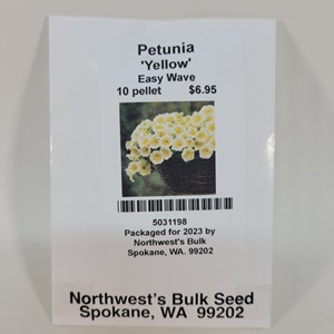 10ea Petunia Easy Wave Yellow