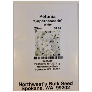25ea Petunia Supercascade White