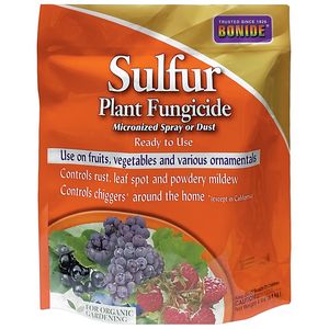 BONIDE Sulfur Plant Fungicide Dust, 4 lbs