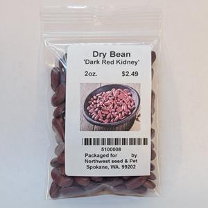 2oz Dry Bean Dark Red Kidney