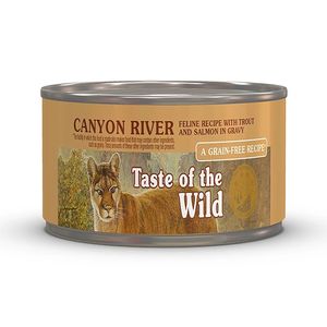 Taste of the Wild® Canyon River® Trout and Salmon in Gravy Feline Formula - 5.5 Oz