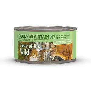 Taste of the Wild® Rocky Mountain® Salmon and Roasted Venison in Gravy Feline Recipe - 5.5 Oz